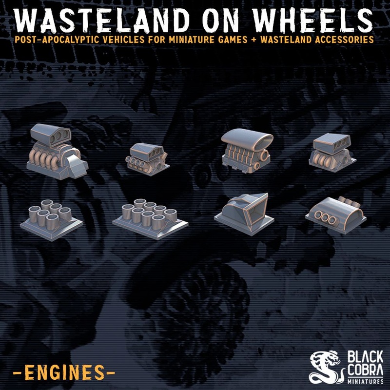 -1/64 Engines- Wasteland on Wheels