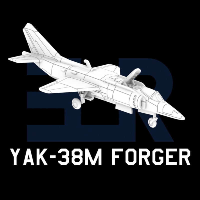 Yak-38M Forger A (Clean, VTOL)