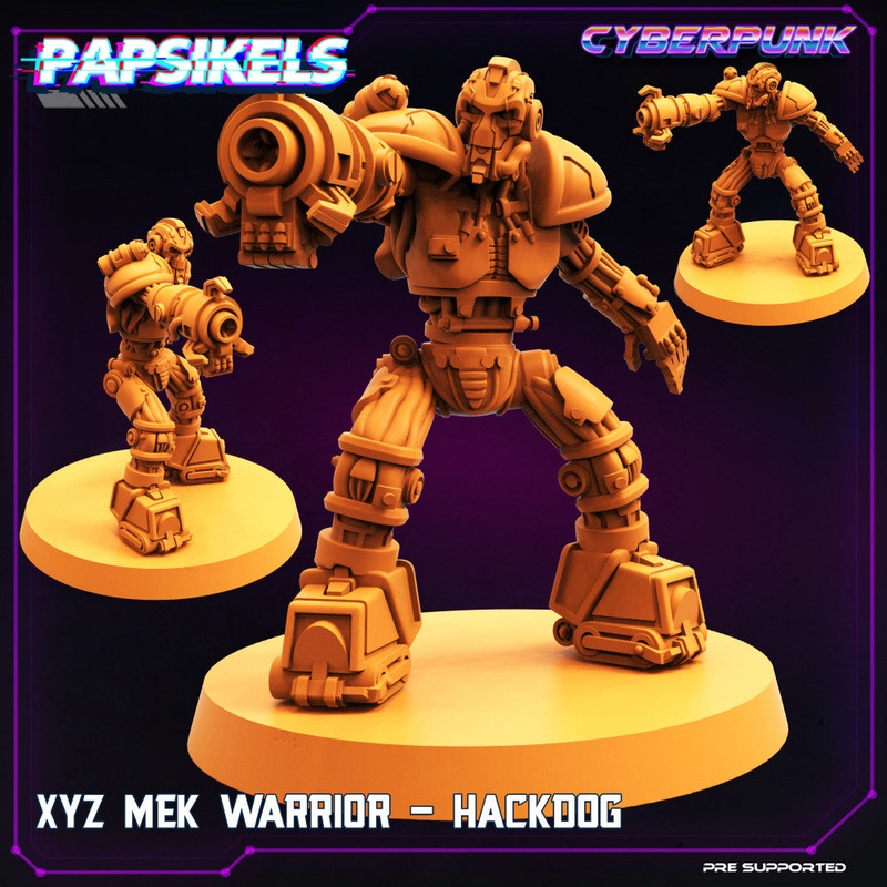 XYZ MEK WARRIOR - HACKDOG