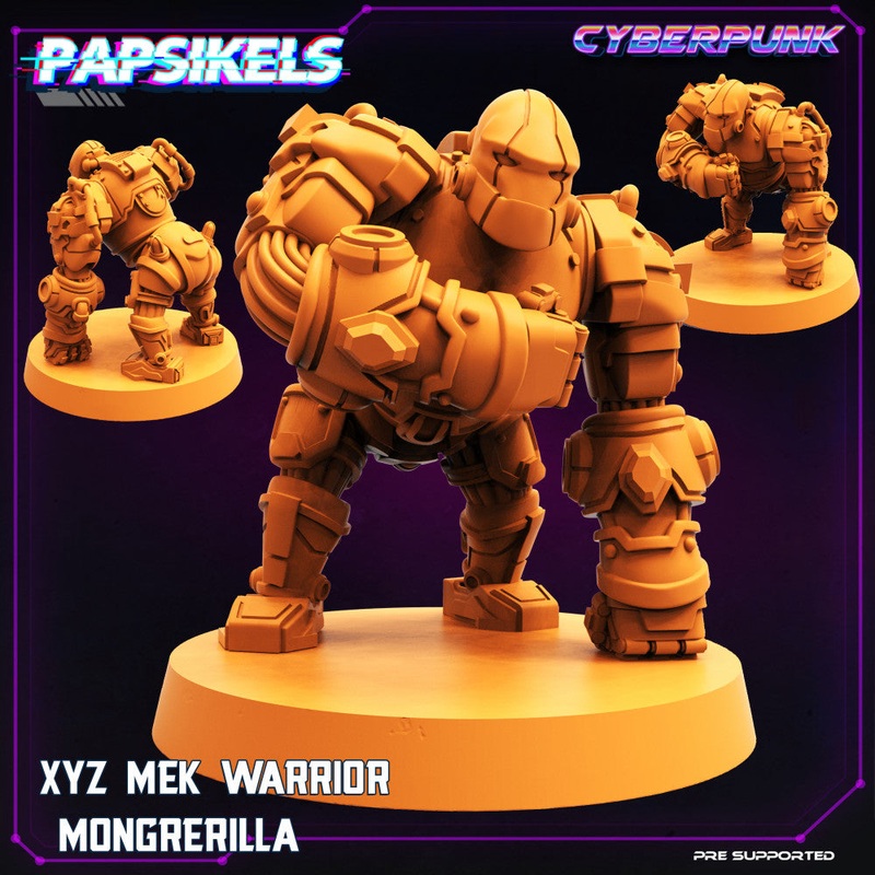 XYZ MEK WARRIOR - MONGRERILLA