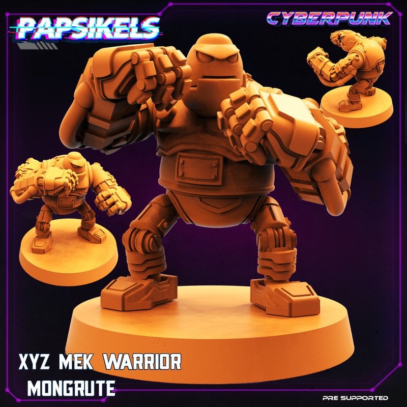 XYZ MEK WARRIOR - MONGRUTE