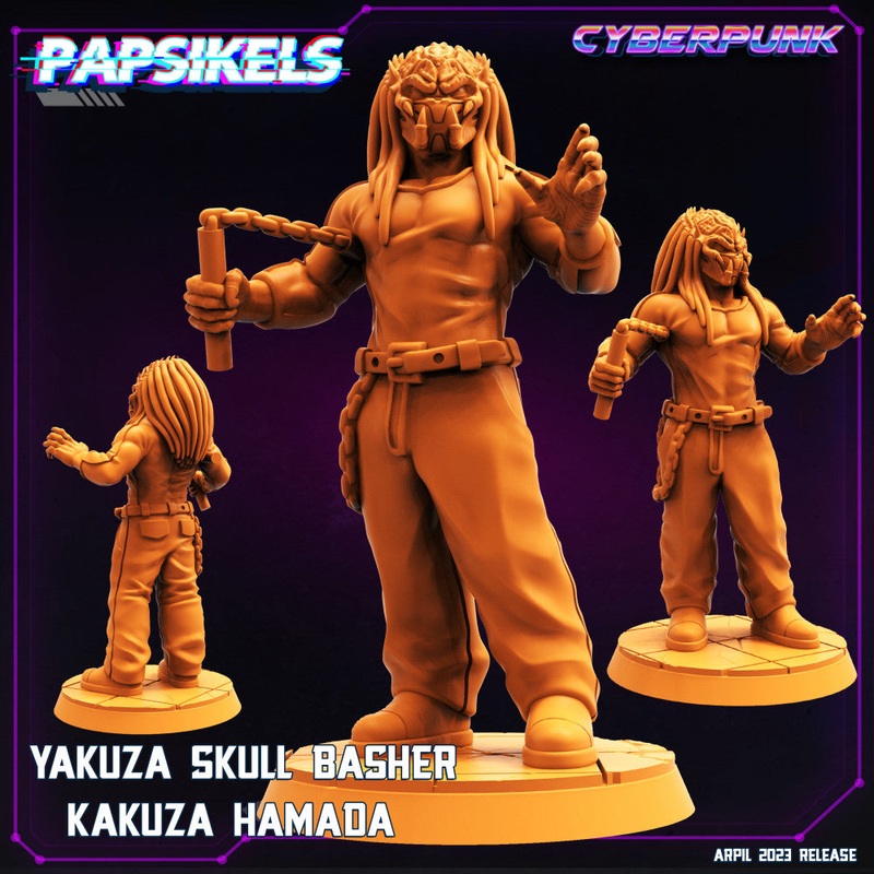 YAKUZA SKULL HUNTER KAKUZA HAMADA