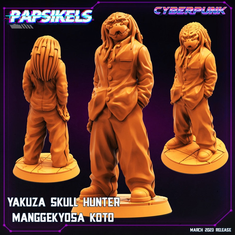 YAKUZA SKULL HUNTER MANGGEKYOSA KOTO