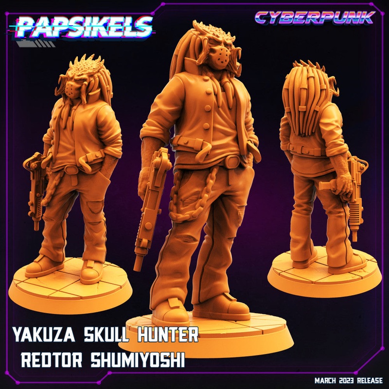 YAKUZA SKULL HUNTER REDTOR SHUMIYOSHI