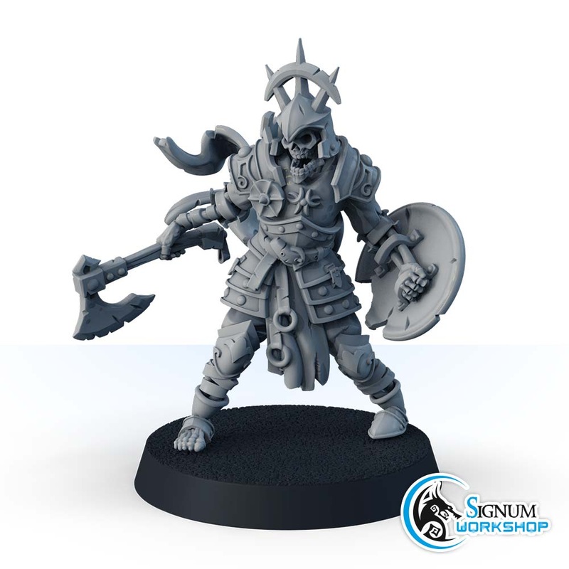 Zombie Knight with Axe
