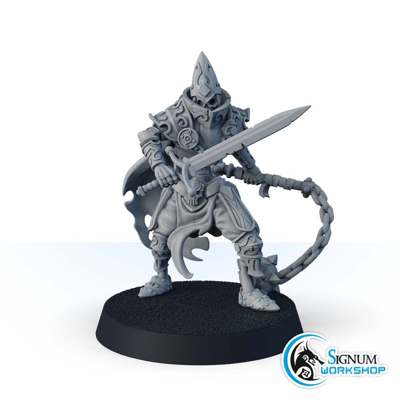 Zombie Knight with Chain