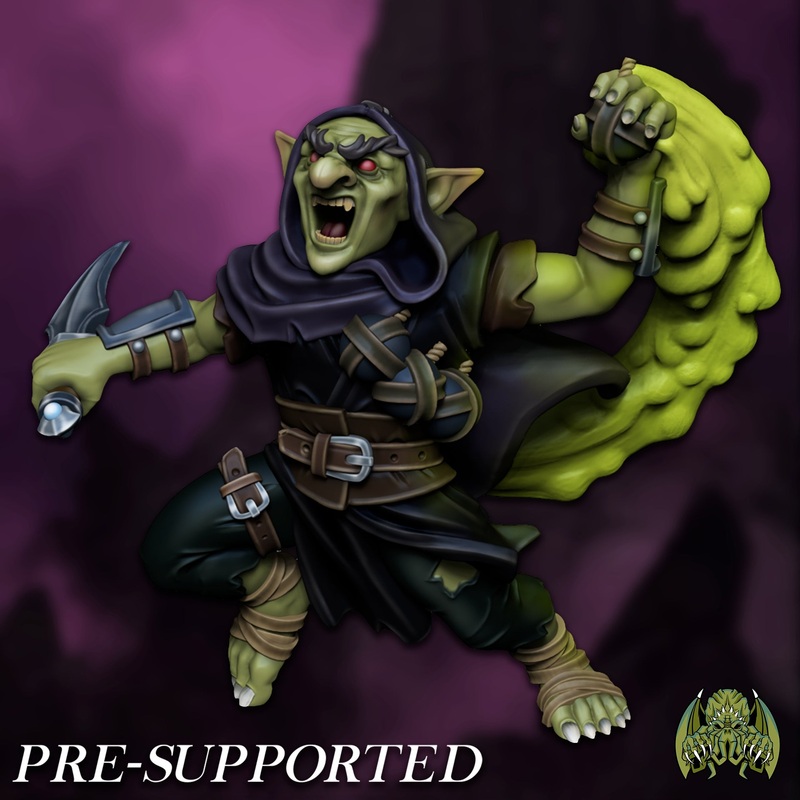 Zrag Rogue Goblin [PRE-COLORED] 32mm Scale