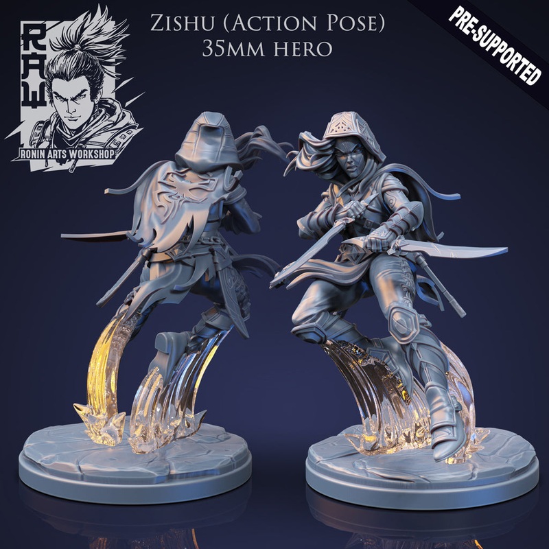 Zishu The Rogue - Action Pose