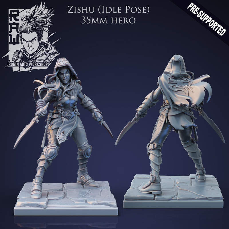 Zishu The Rogue - Idle Pose