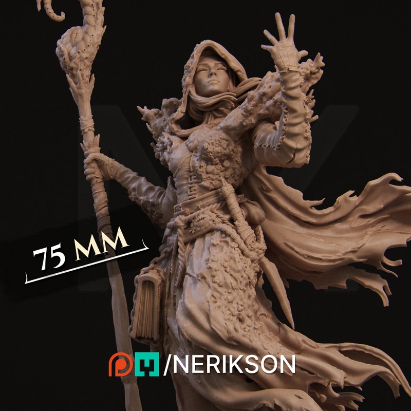 Yelhana The Fathomless Warlock [75mm]