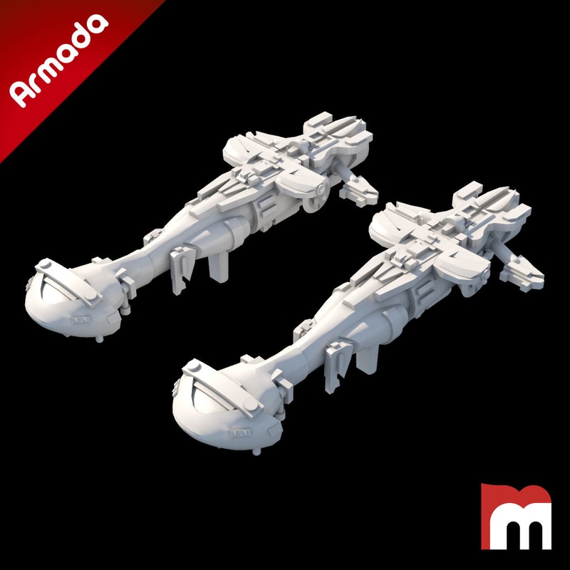 (Armada) 2x Braha'tok Dornean Gunship v1
