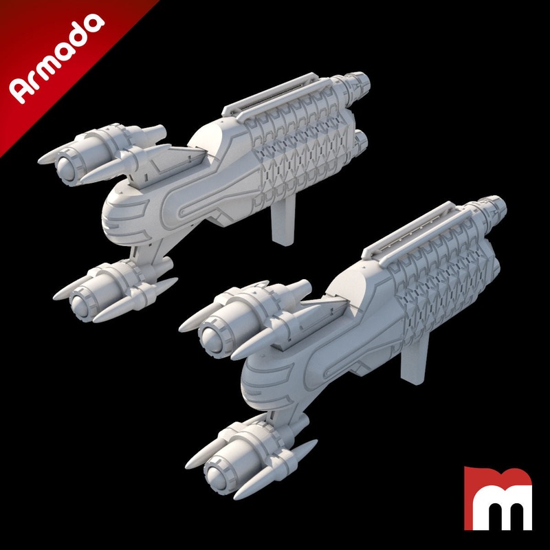 (Armada) 2x Coruscant Freighter