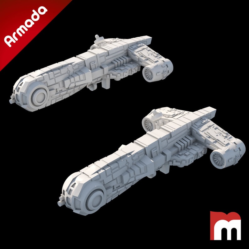 (Armada) 2x Gozanti Armed Transport