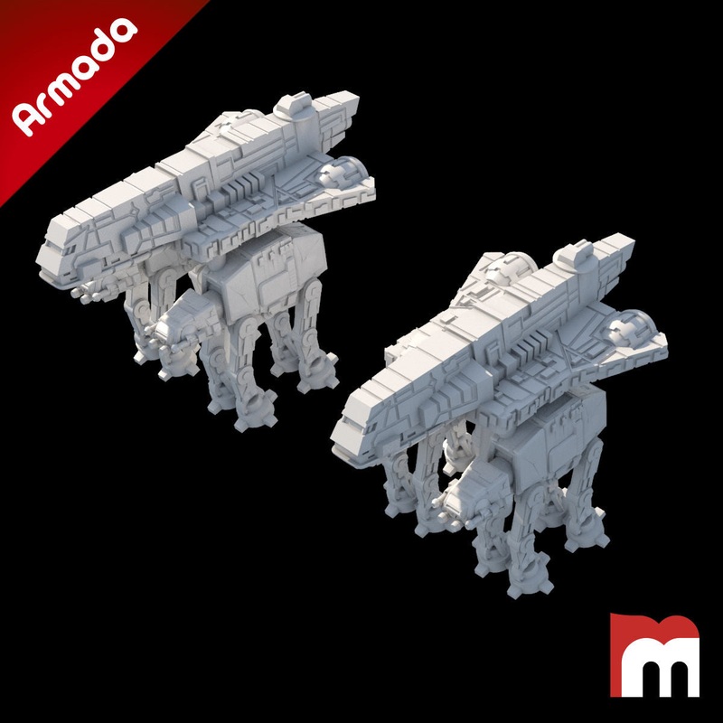 (Armada) 2x Gozanti AT-AT Carrier