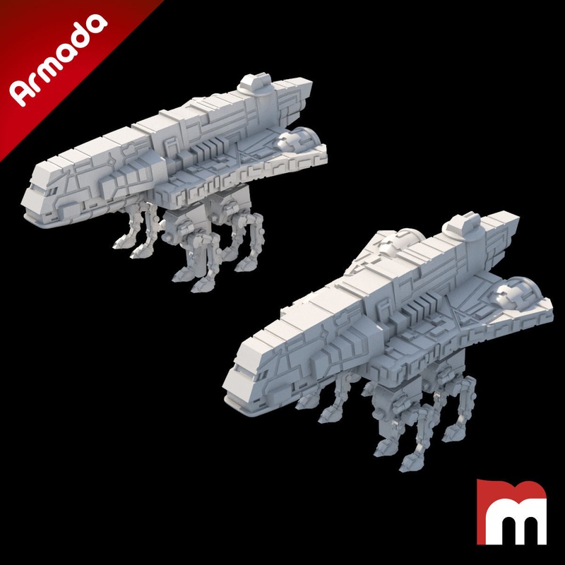 (Armada) 2x Gozanti AT-ST Carrier