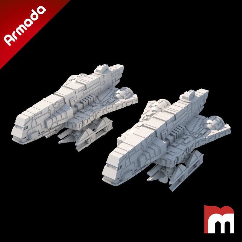 (Armada) 2x Gozanti TIE Interceptor Carrier