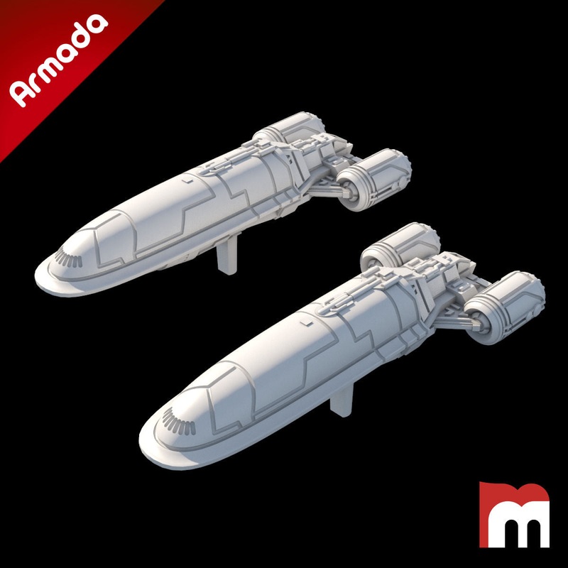 (Armada) 2x New Republic Senator Shuttle