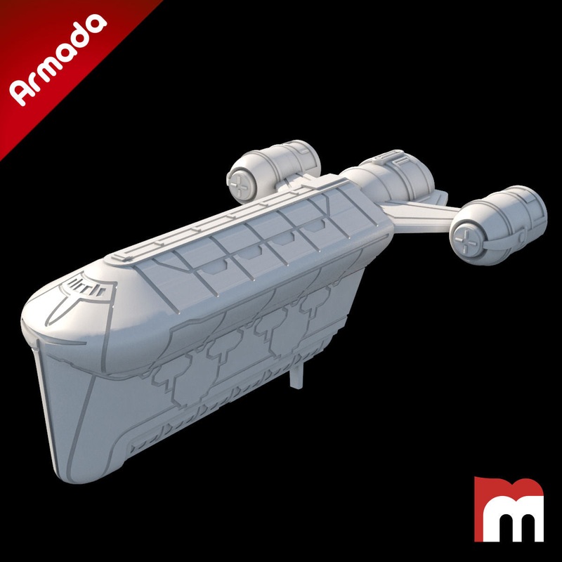 (Armada) AA-9 Coruscant Starfreighter