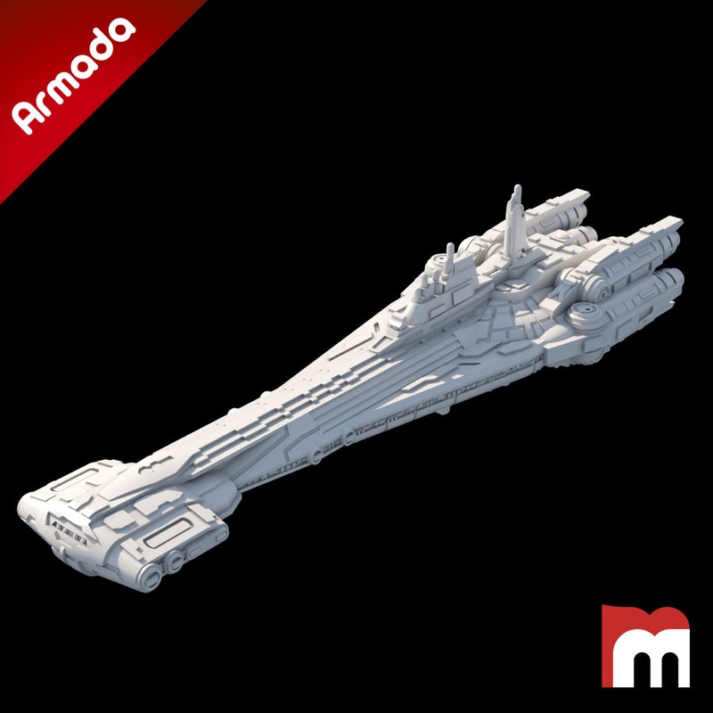 (Armada) Corellian MPO-1400 Star Cruiser Halcyon