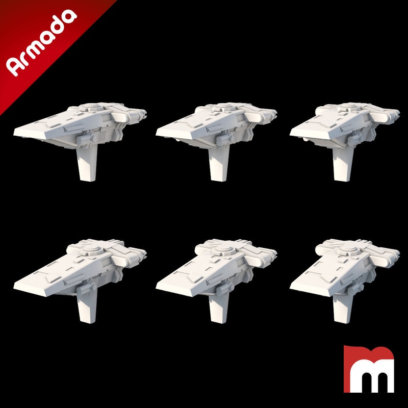 (Armada) 6x DX-10 Imperial Troop Transport