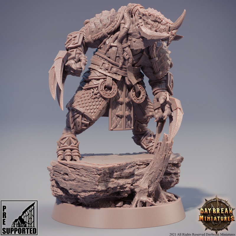 Zsagatai the Blue Blizzard - The Stoneborn of the Fire Mountains