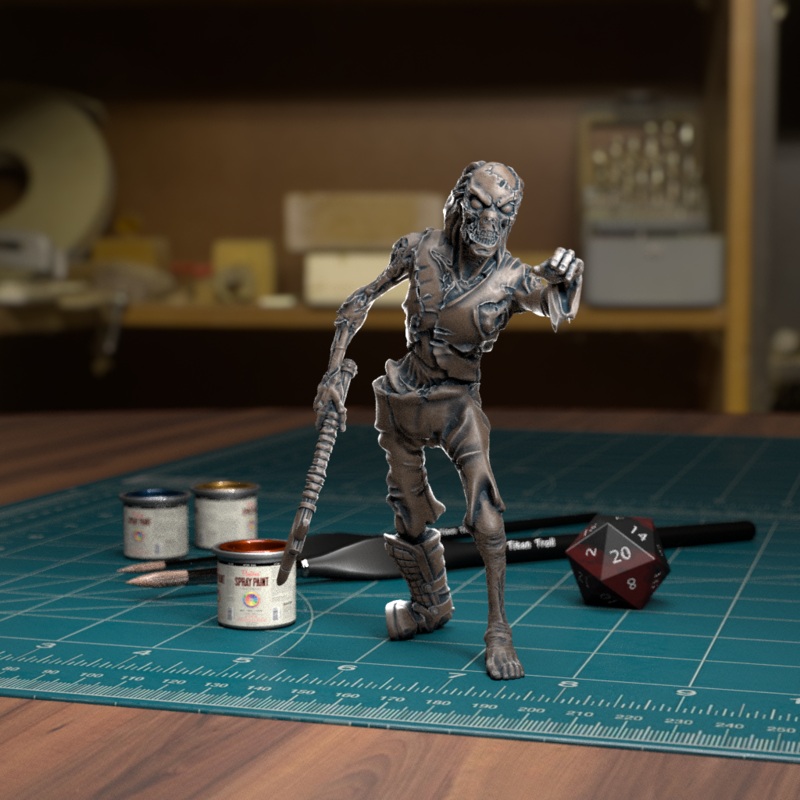 Zombie 001 - TytanTroll Miniatures - DnD - Fantasy