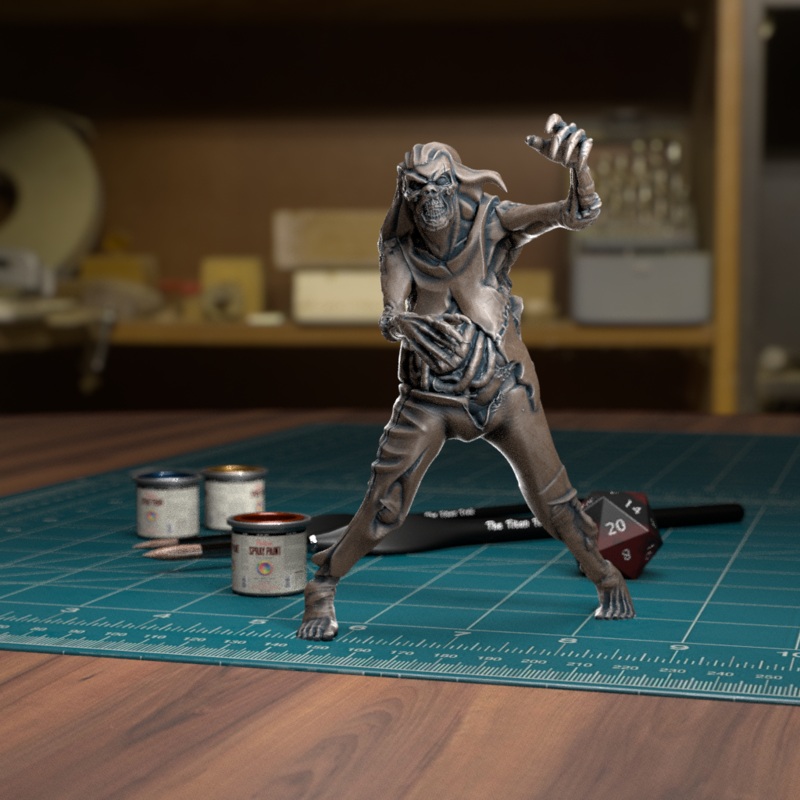 Zombie 004 - TytanTroll Miniatures - DnD - Fantasy