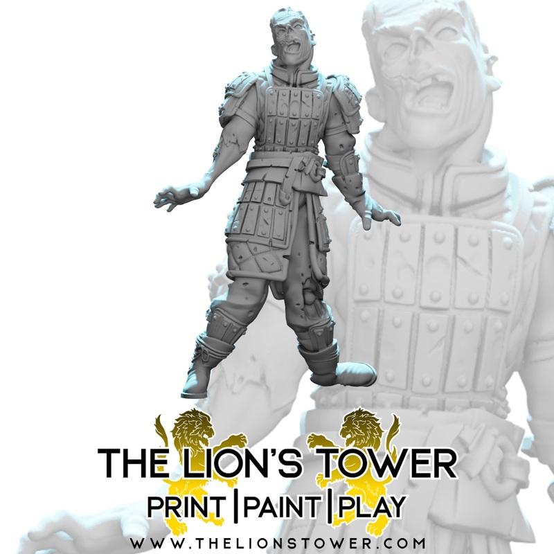 Zombie Horde - Soldier (32mm scale)
