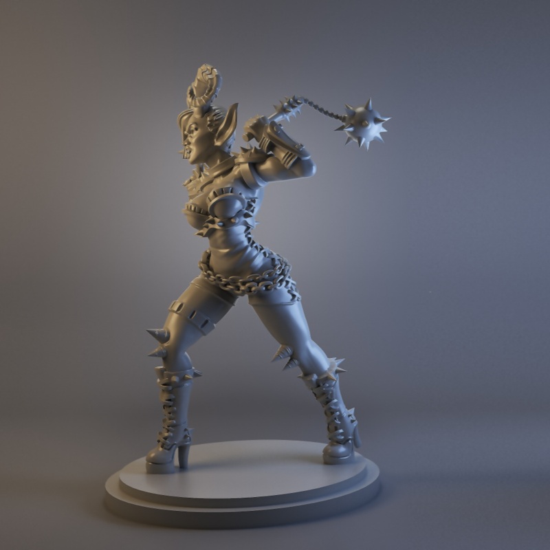 Yiorl -Chaos Pact Cheerleader Team: Fantasy Football // Blood Bowl