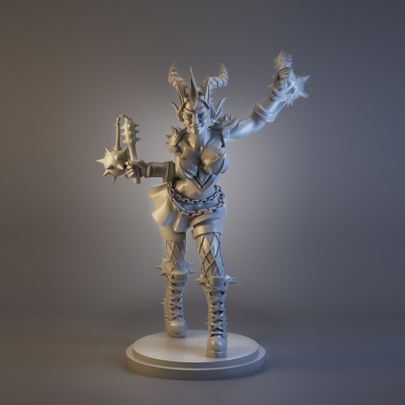 Ziijj-Chaos Pact Cheerleader: Fantasy Football // Blood Bowl