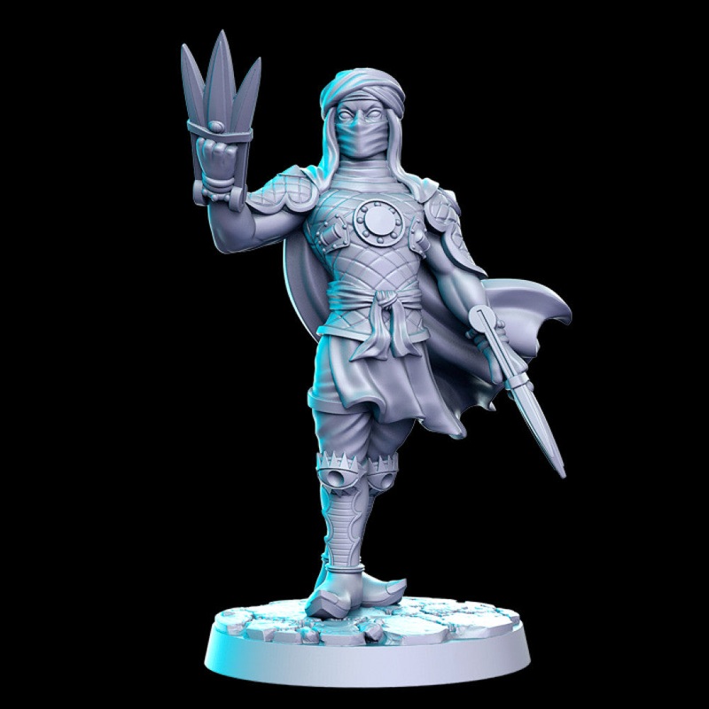 Zhalasar (Oriental Mercenary)- 32mm - DnD