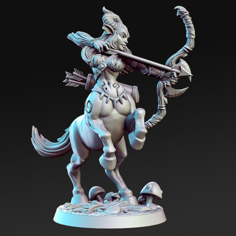 Ypponia - Female Centaur Archer - 32mm - DnD -