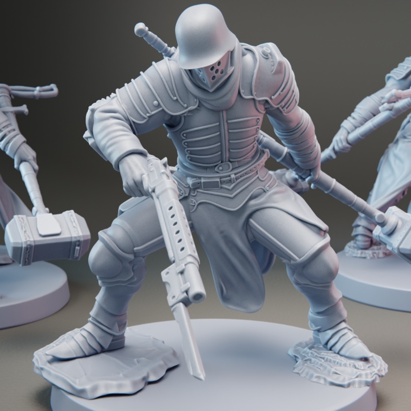 Wrecker Erwald - ZUG 7 Warband - Shocktrooper