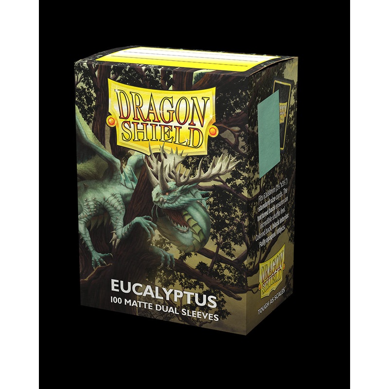 Dragon Shields: (100) Dual Matte Eucalyptus
