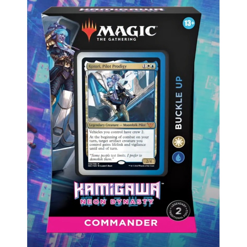 Magic the Gathering CCG: Kamigawa - Neon Dynasty - Buckle Up - Commander Deck