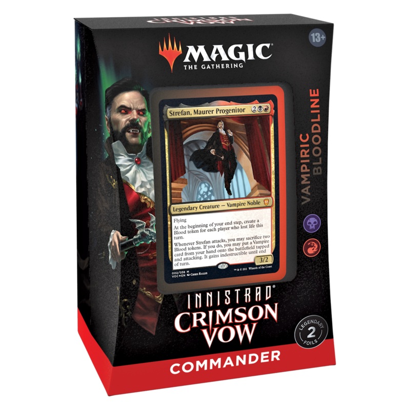 Magic the Gathering CCG - Vampiric Bloodline Crimson Vow Commander Deck