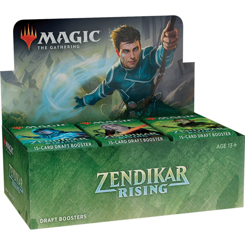 Magic the Gathering CCG: Zendikar Rising Draft Booster Box (36 Packs)