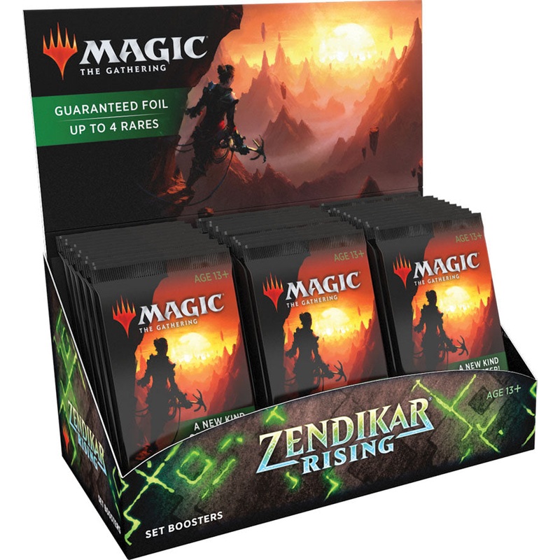 Magic the Gathering CCG: Zendikar Rising Set Booster Display (30 Packs)