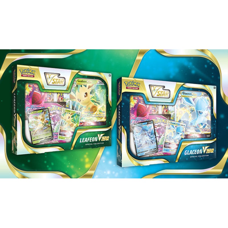 Pokmon: Glaceon/Leafeon VSTAR Special Collection Box