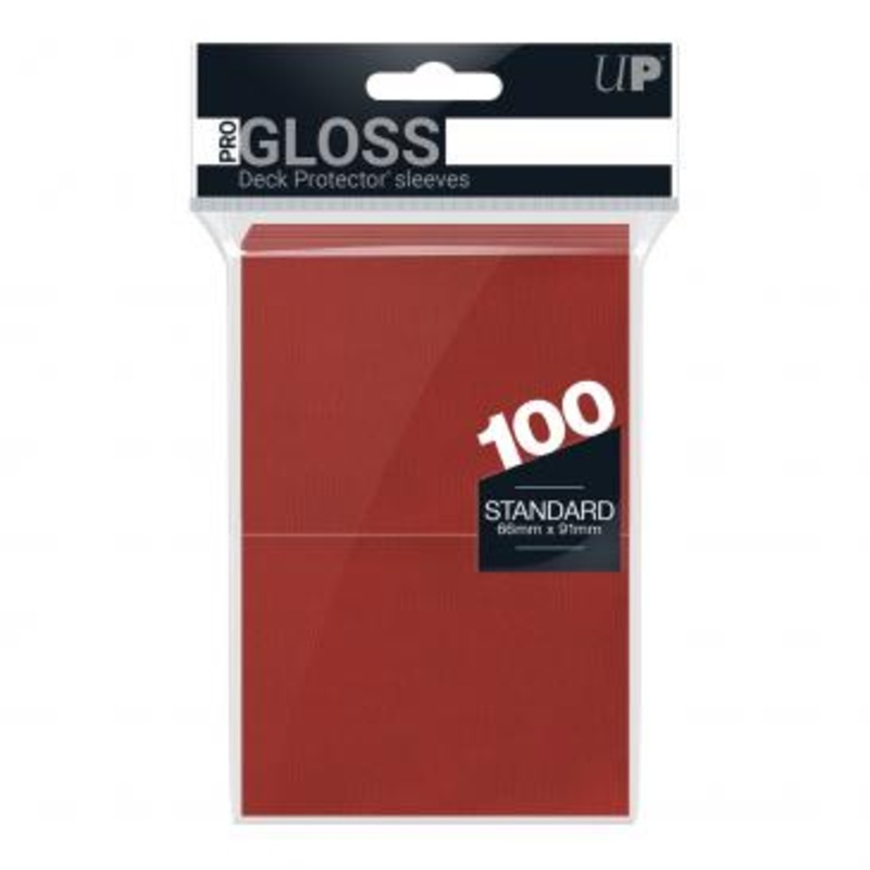 UltraPro 100ct Sleeve Pack: Flat Red