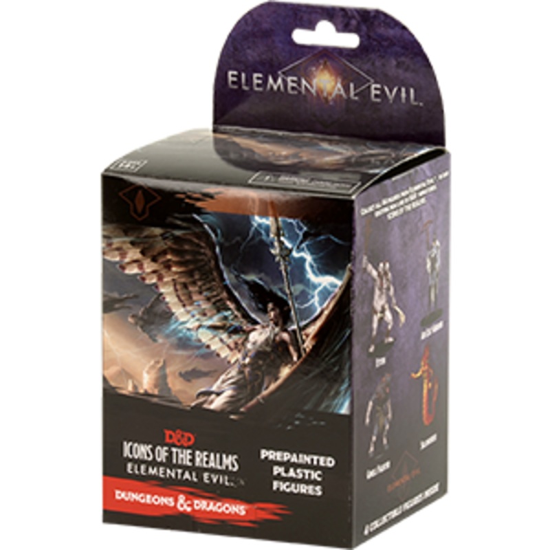 D&D: Icons Of The Realms, Elemental Evil - Prepainted Plastic Figure Booster Box