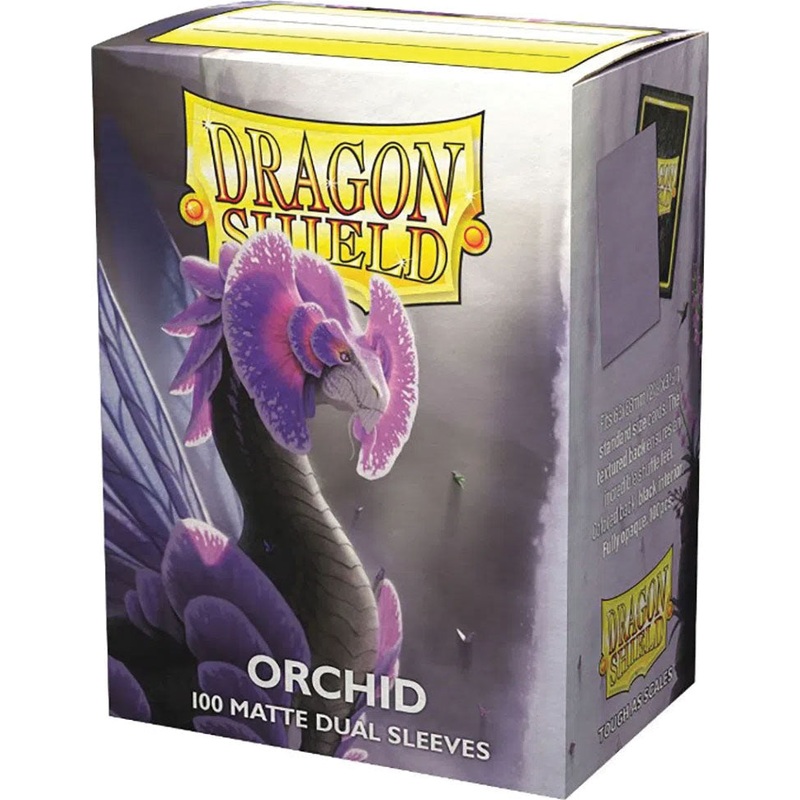 Dragon Shields: (100) Matte Dual - Orchid