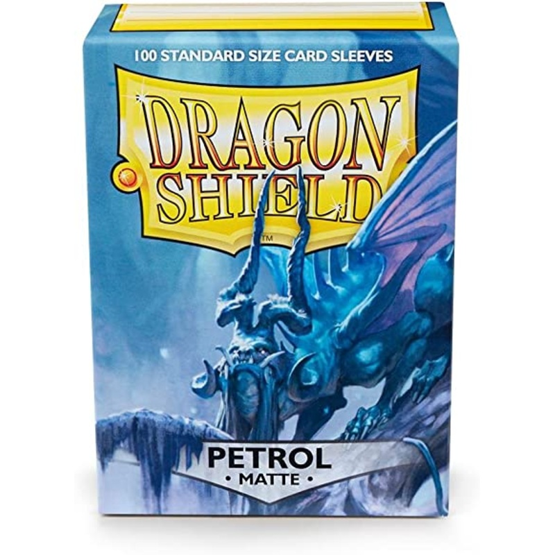 Dragon Shields: (100) Matte Petrol