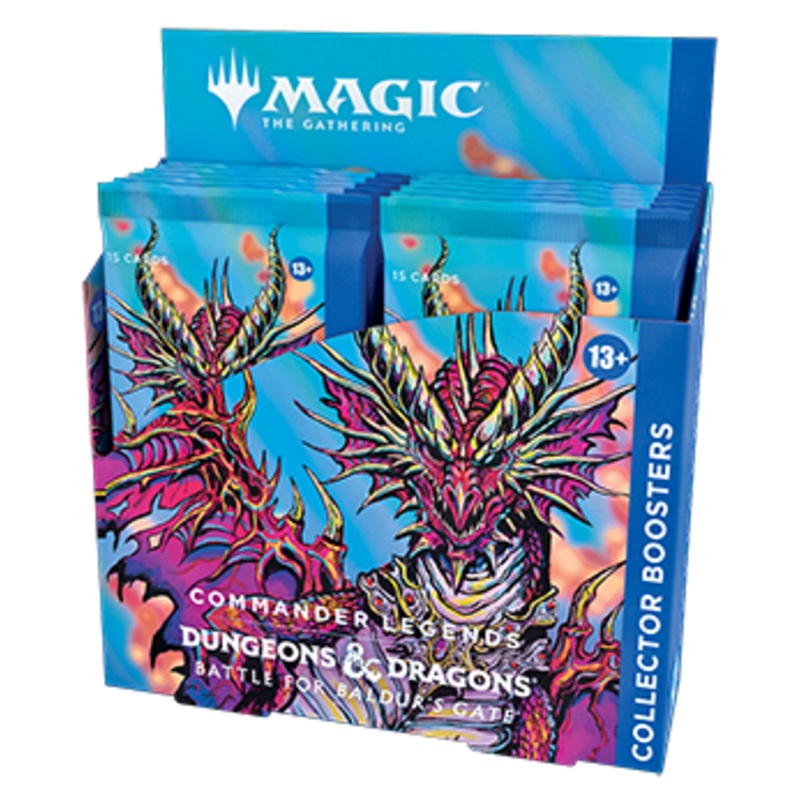 Magic the Gathering CCG: Commander Legends - Battle for Baldur`s Gate Collector Booster Display (12)