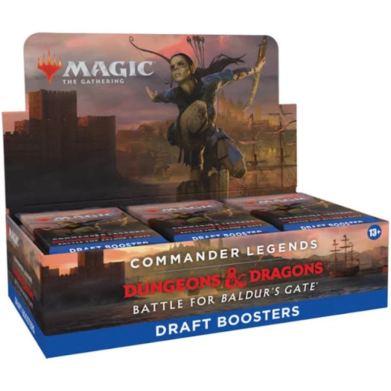 Magic the Gathering CCG: Commander Legends - Battle for Baldur`s Gate Draft Booster Display (24)