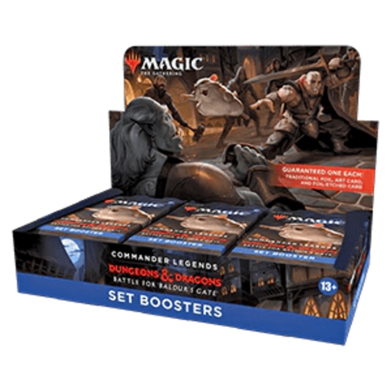 Magic the Gathering CCG: Commander Legends - Battle for Baldur`s Gate Set Booster Display (18)