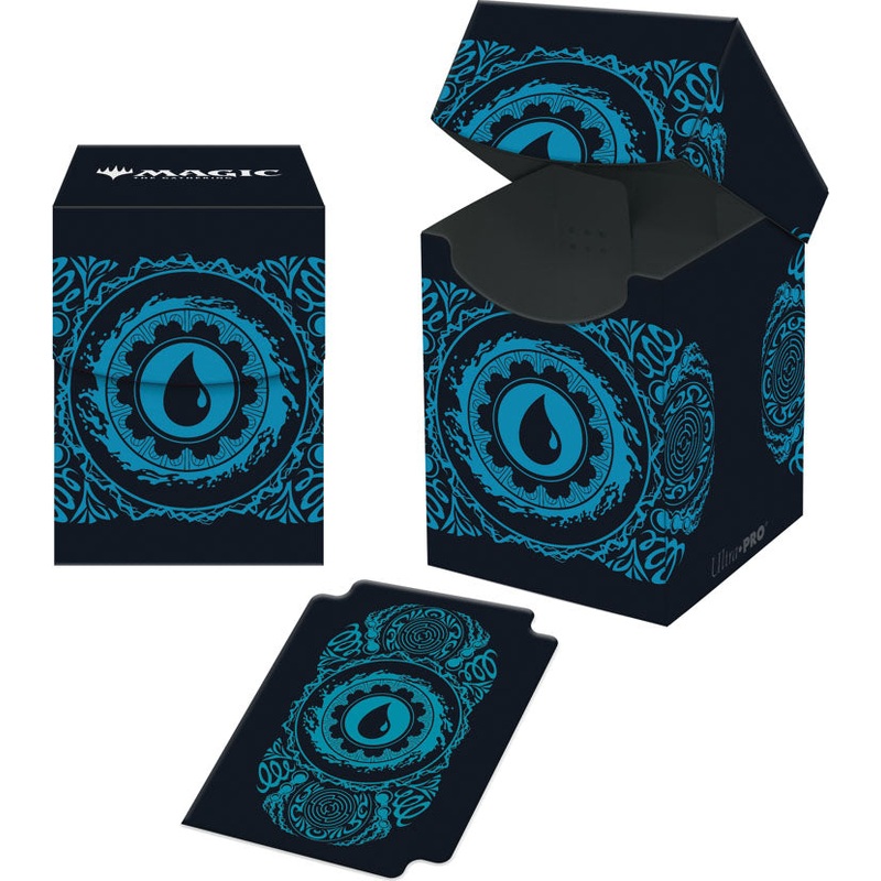 Magic the Gathering CCG: Mana 7 100+ Deck Box Island