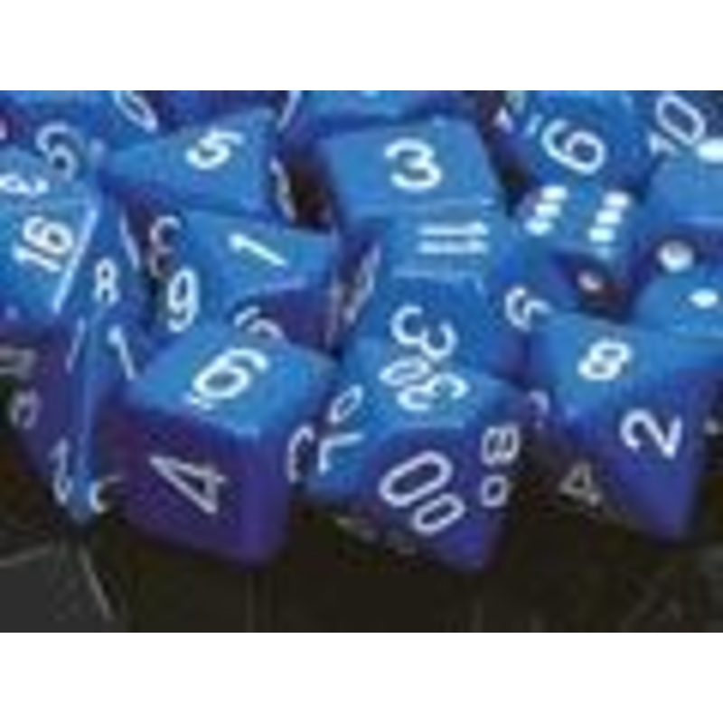 Opaque: Poly Set Blue/White (7)