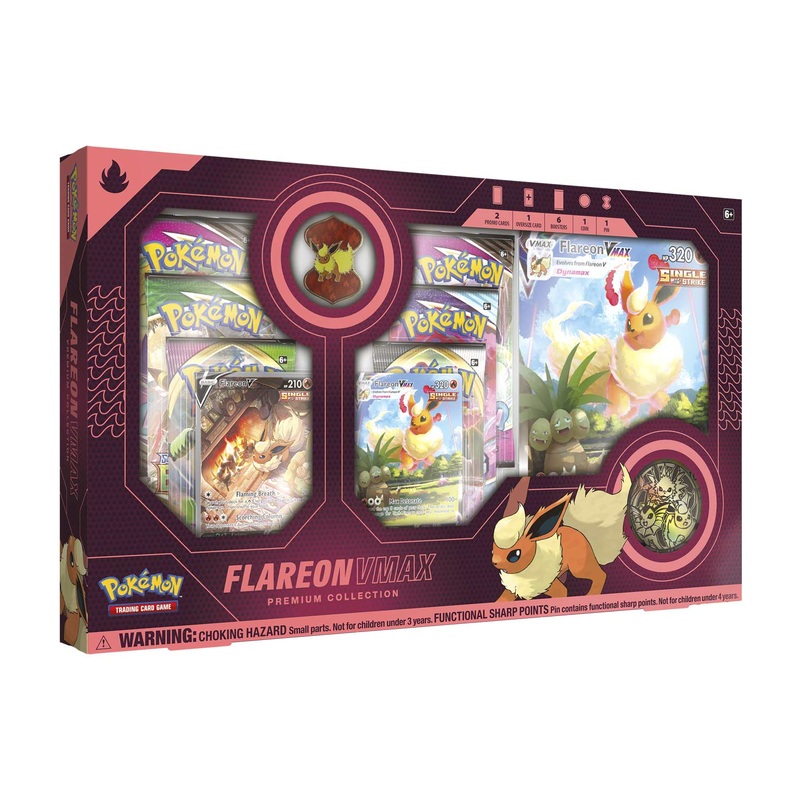Pokemon: Flareon/Jolteon VMAX Premium Collection Box
