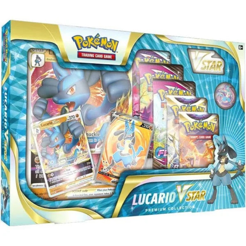 Pokemon TCG: Lucario VSTAR Premium Collection